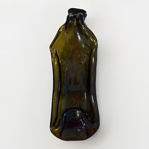 Wine Bottle Spoon Rest 11" Melted‎ Green Kitchen Tools